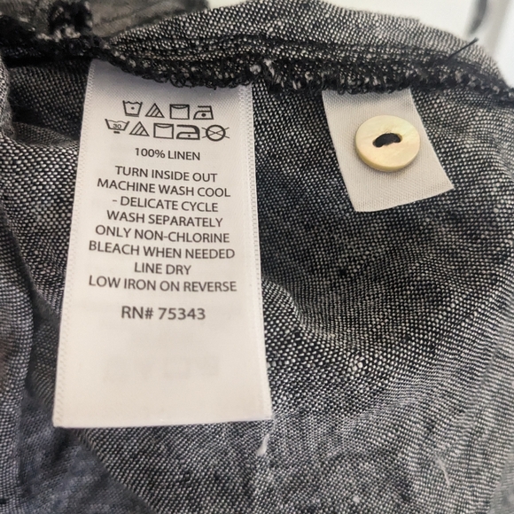 Button up T-shirt dress in grey - Picture 5 of 5